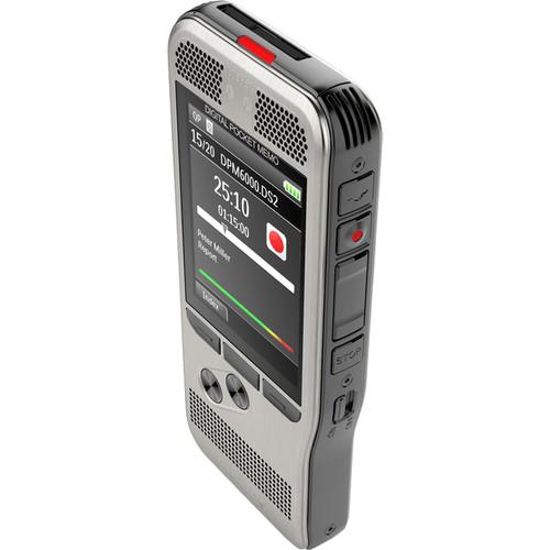 Philips DPM6000 PocketMemo Digital Voice Recorder with Push Button