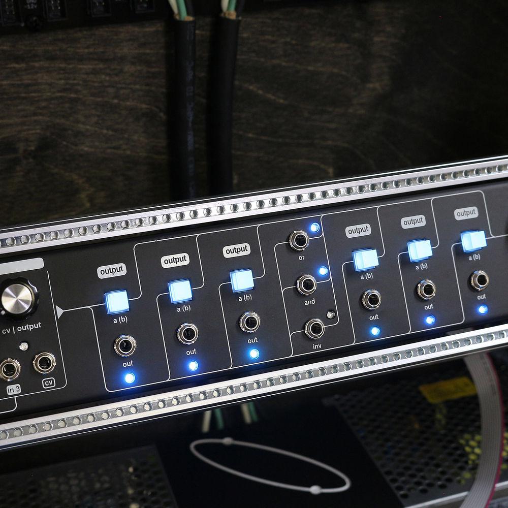 Pittsburgh Modular Structure EP-344 Eurorack Case and Studio Command Center with Utility Bridge