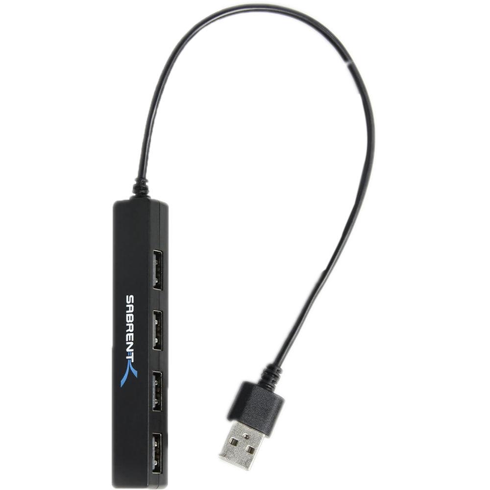 Sabrent USB 2.0 4-Port Slim Hub
