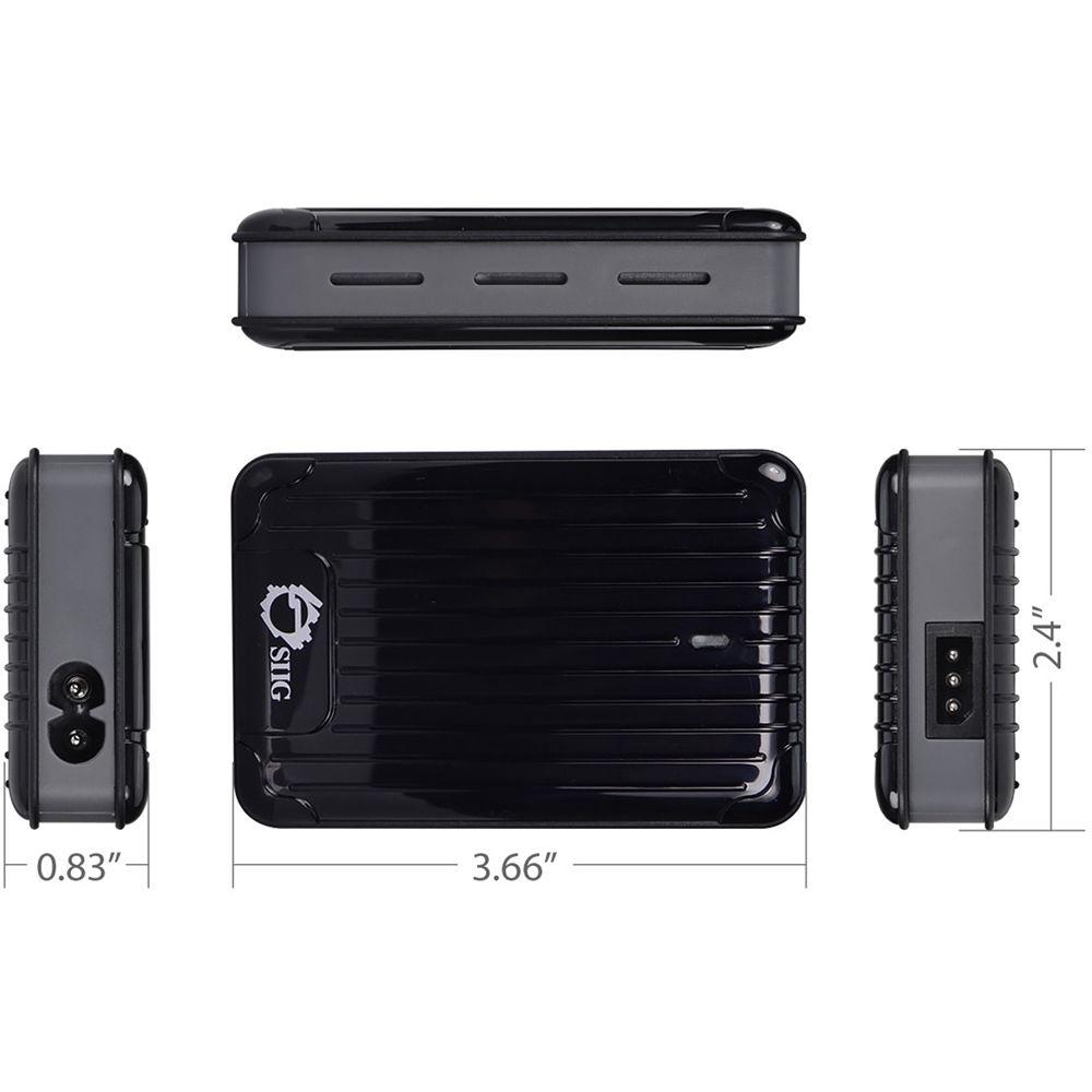 SIIG 90W Universal Laptop Power Adapter with USB Charging Port