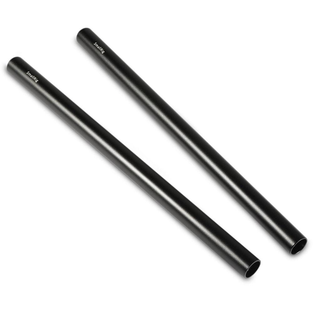 SmallRig 15mm Black Aluminum Rod Pair