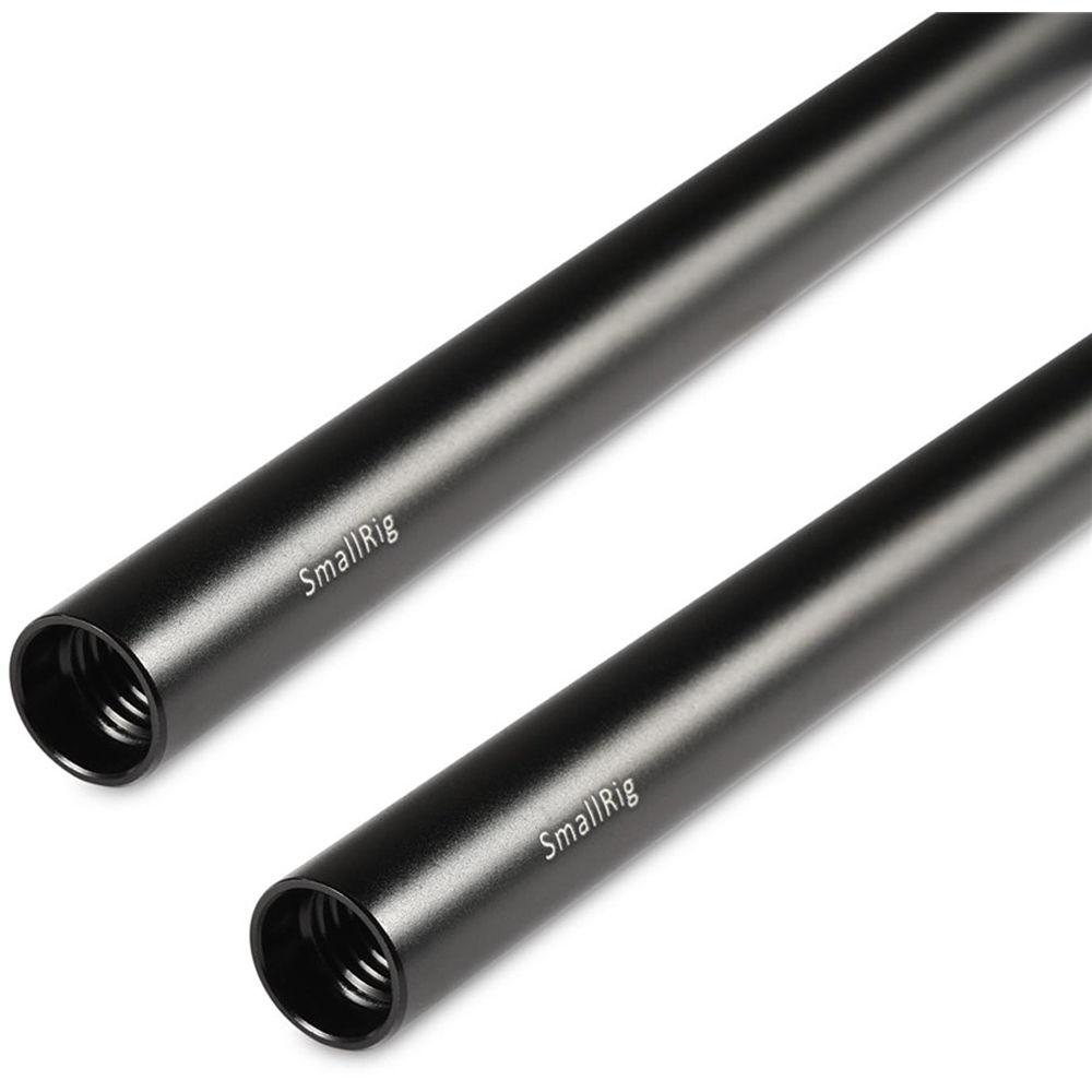 SmallRig 15mm Black Aluminum Rod Pair
