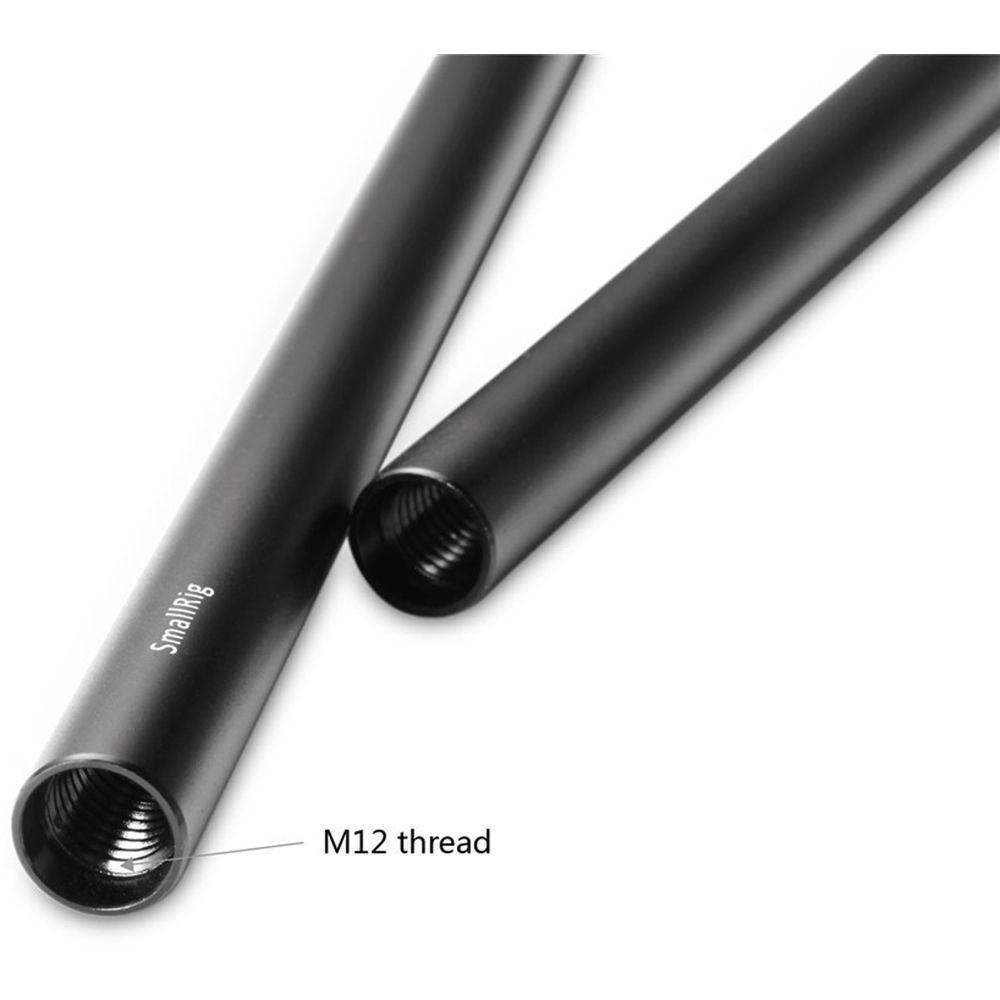 SmallRig 15mm Hard Anodized Aluminum Rod Pair