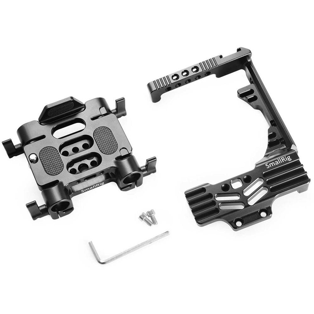 SmallRig 2024 Advanced Half Cage Kit for Panasonic LUMIX GH5 with Battery Grip