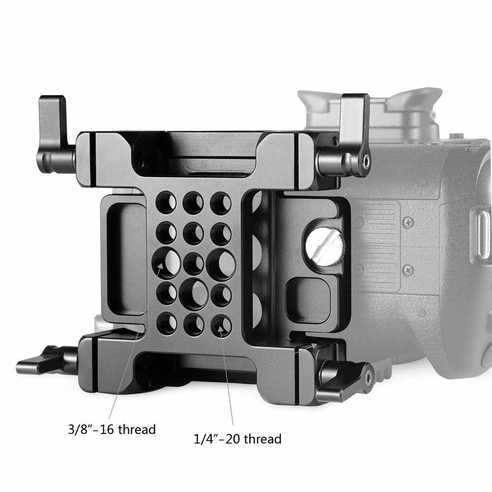 SmallRig 2024 Advanced Half Cage Kit for Panasonic LUMIX GH5 with Battery Grip