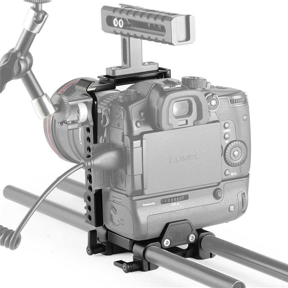 SmallRig 2024 Advanced Half Cage Kit for Panasonic LUMIX GH5 with Battery Grip