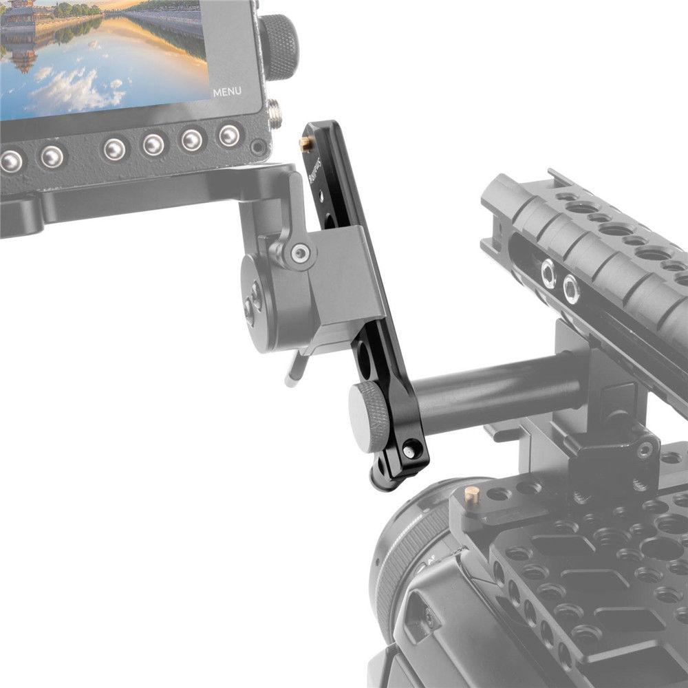SmallRig 4" Safety NATO Rail with 15mm Rod Clamp