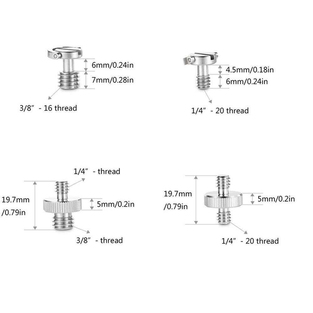 SmallRig Assorted Screw and Thread Adapter Pack