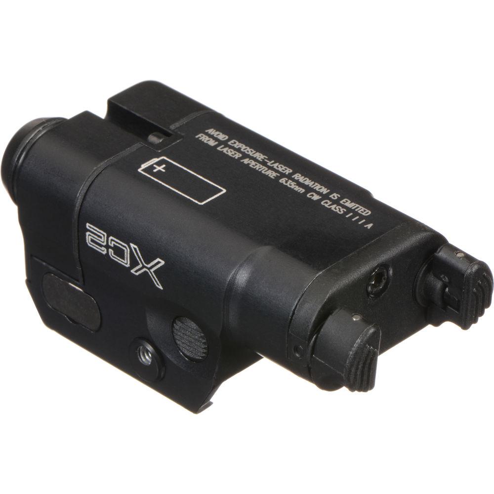 SureFire XC2-A Ultra-Compact LED Handgun Light with Red Aiming Laser