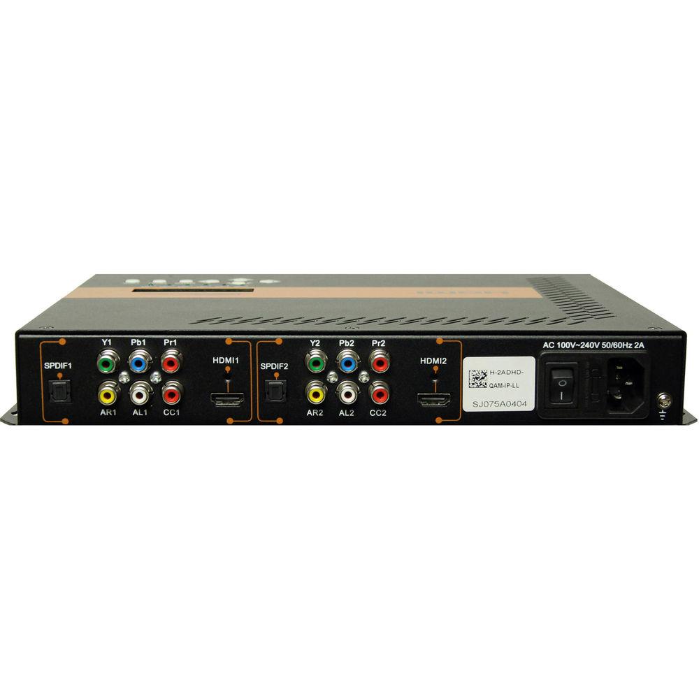 Thor 2-Channel HDMI YPbPr CVBS to Digital RF Encoder Modulator System