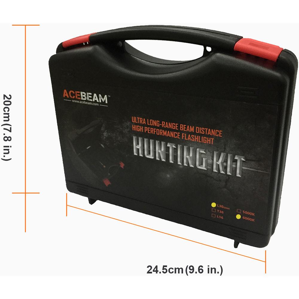 Acebeam L30 GEN II Rechargeable LED Flashlight Hunting Kit