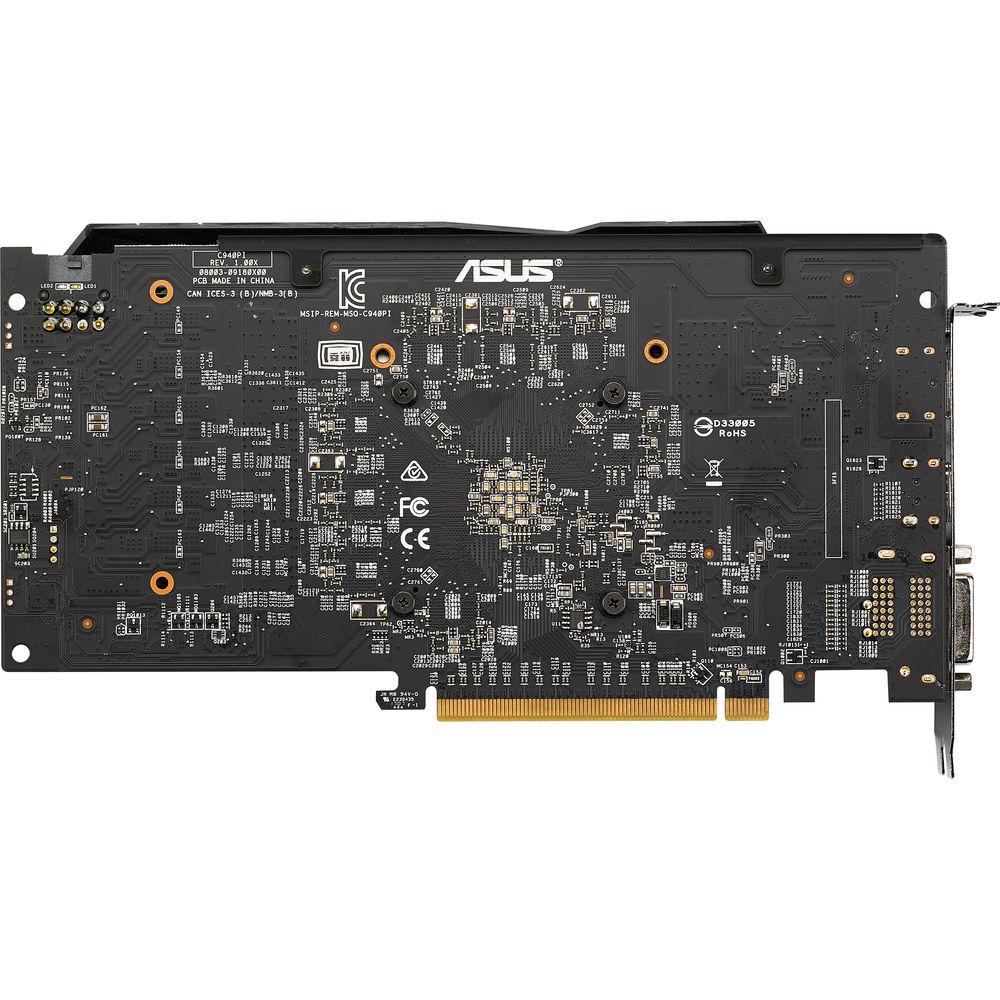 ASUS Republic of Gamers Strix 4G OC Radeon RX 570 Graphics Card