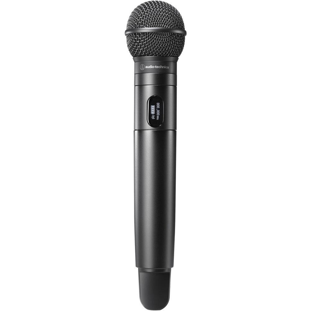 Audio-Technica ATW-3212 C510EE1 3000 Series Fourth Generation Wireless Handheld Microphone System with ATW-C510 Capsule