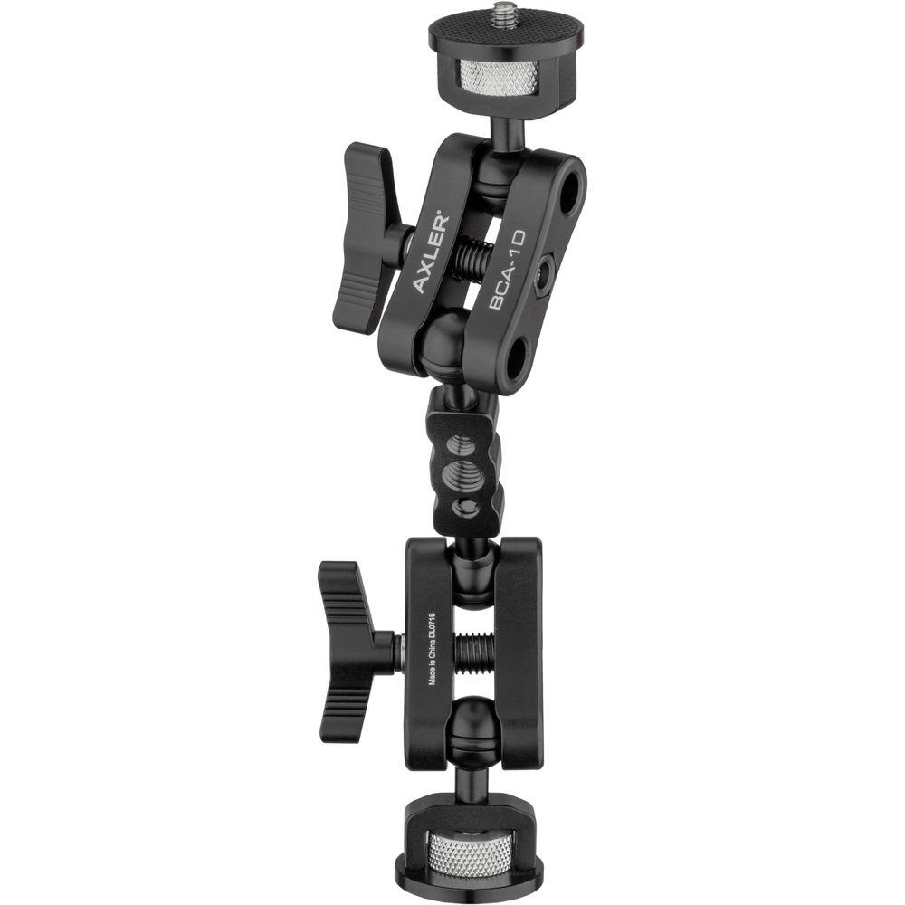 Axler 9" Dual-Ball Clamp Arm with 1 4"-20 Accessory Mounting