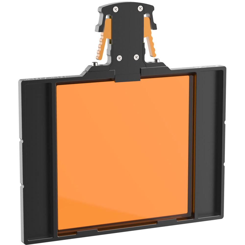 Bright Tangerine 4 x 4" Gripper Filter Tray for VIV Matte Box