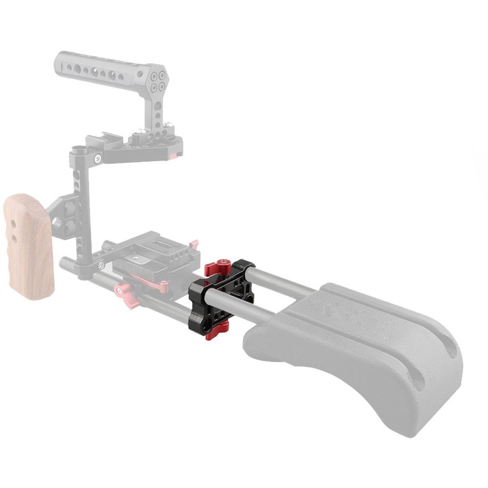 CAMVATE Height Riser Offset Railblock 15mm Rod Clamp