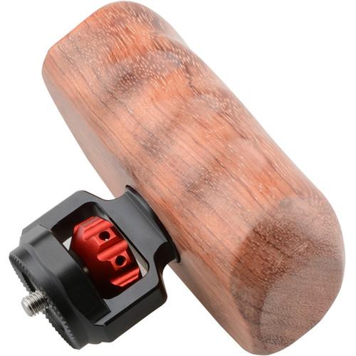 CAMVATE Wooden Handle with M6 Arri Rosette Mount