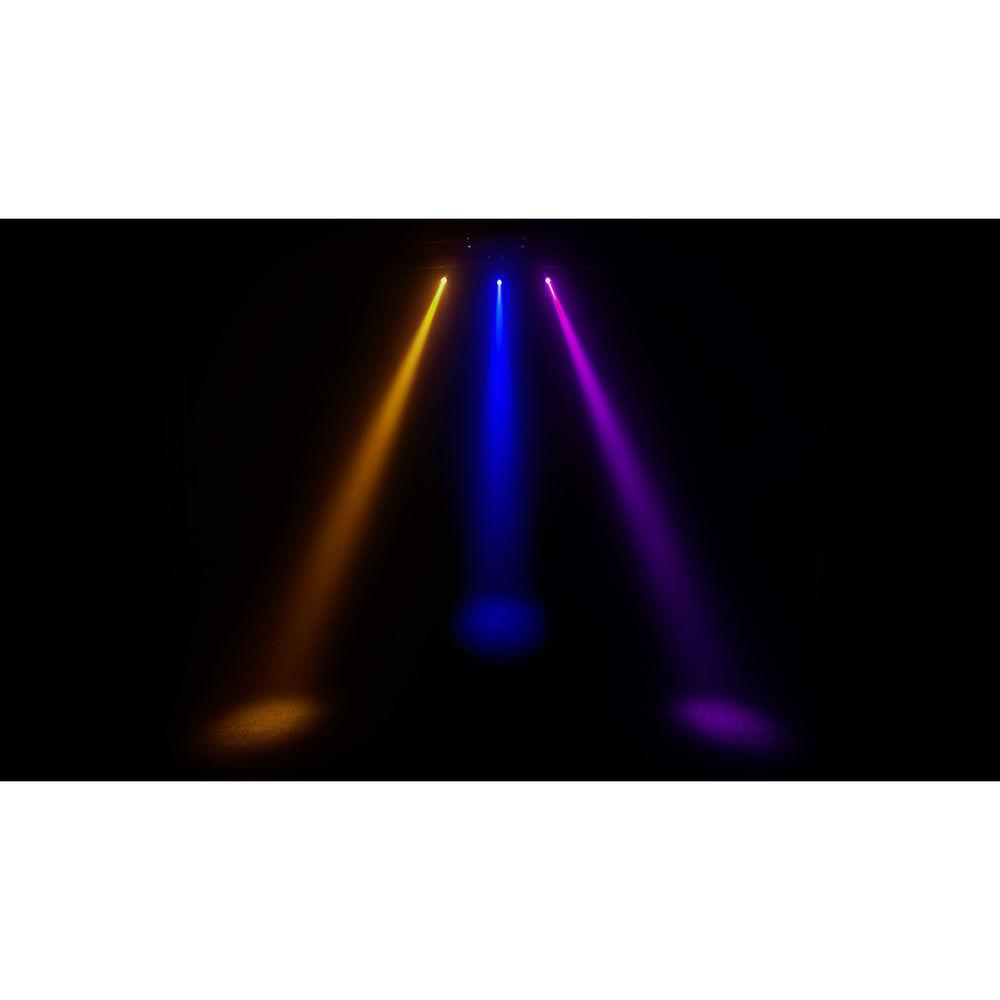 CHAUVET DJ LED Pinspot 3 with 5-Pack of Colored Gels