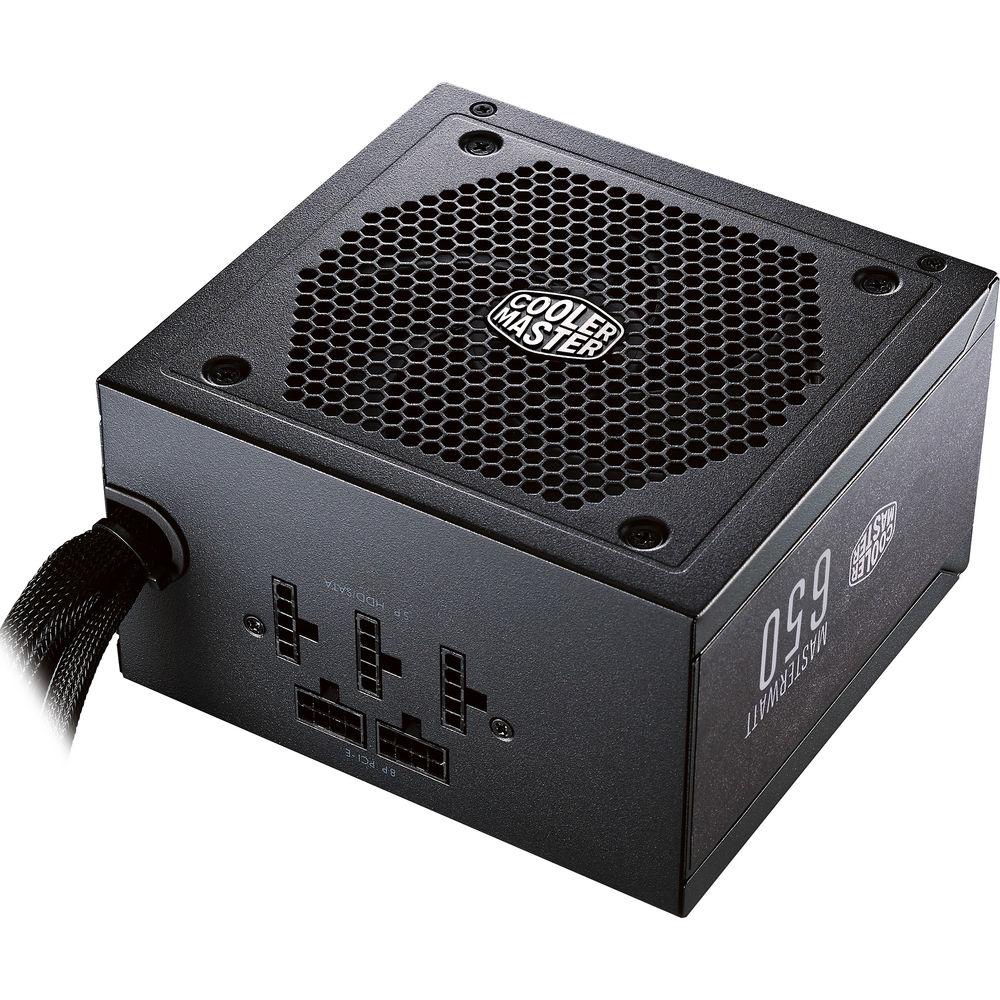 Cooler Master MasterWatt 650 650W 80 Plus Bronze Semi-Modular Power Supply