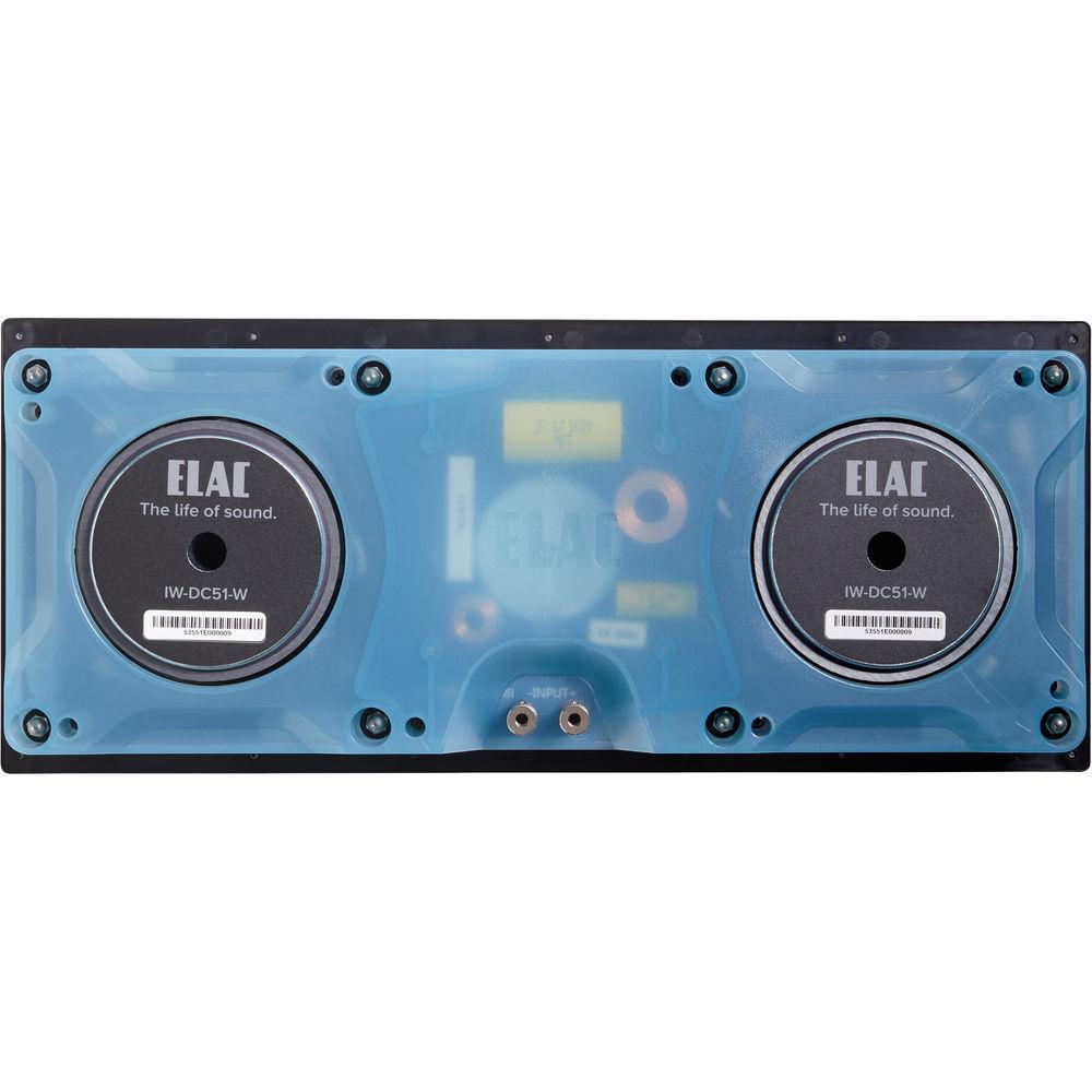 ELAC Debut Series IW-DC51 In-Wall Center Channel Speaker