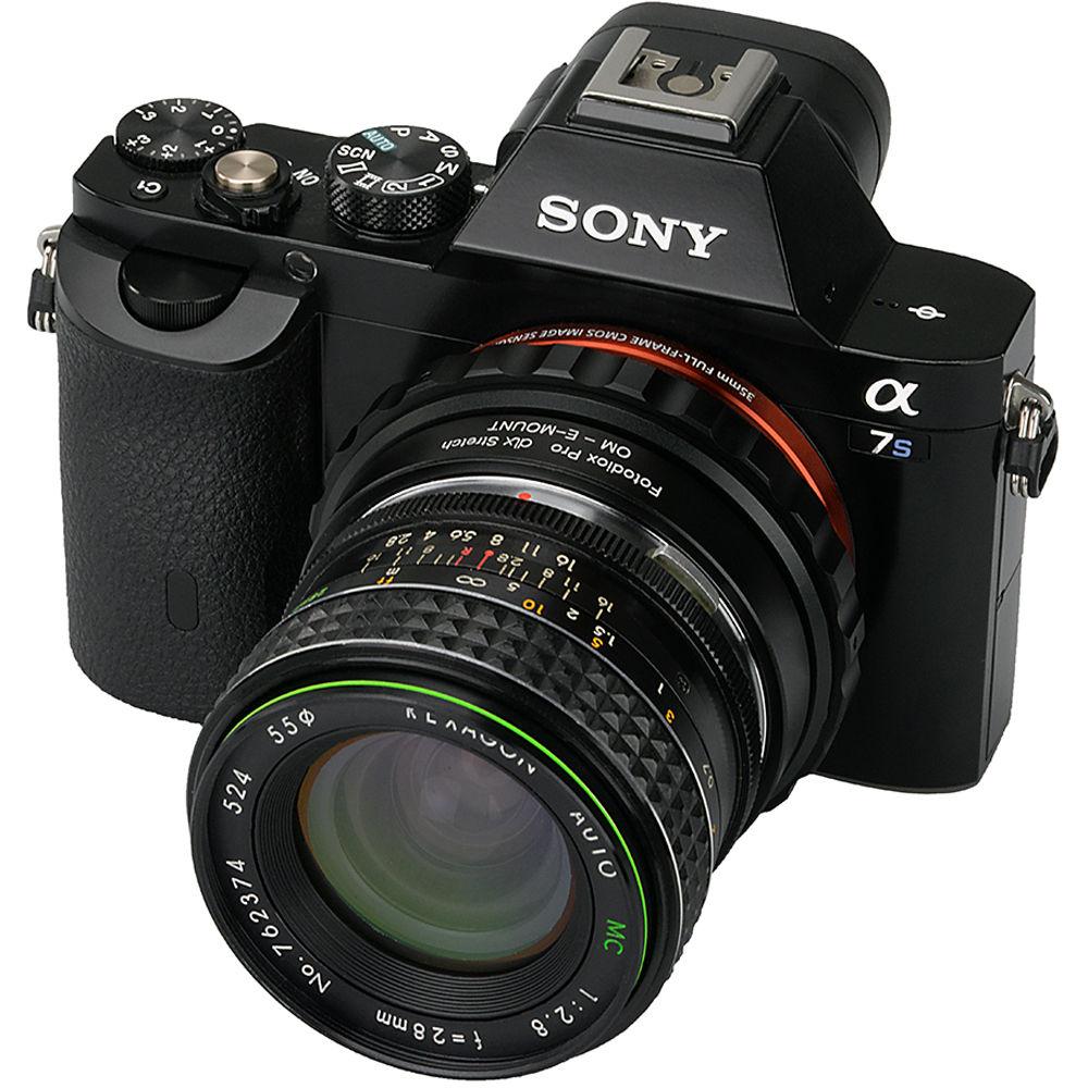 FotodioX Olympus OM Lens to Sony E-Mount DLX Stretch Adapter