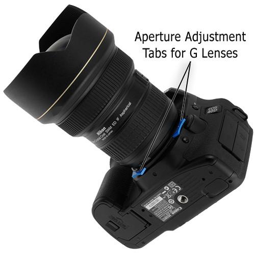 FotodioX Pro Lens Mount Adapter for Nikon G-Type F-Mount Lens to Canon EOS Camera