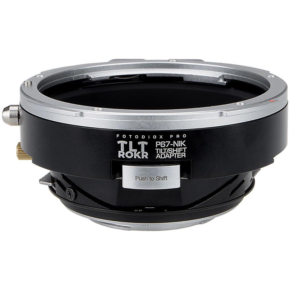 FotodioX Pro TLT ROKR Tilt Shift Adapter for Pentax 67 Lens to Nikon F-Mount Camera