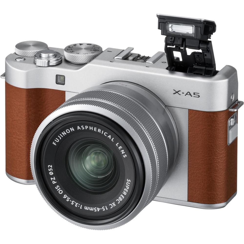 FUJIFILM X-A5 Mirrorless Digital Camera with 15-45mm Lens