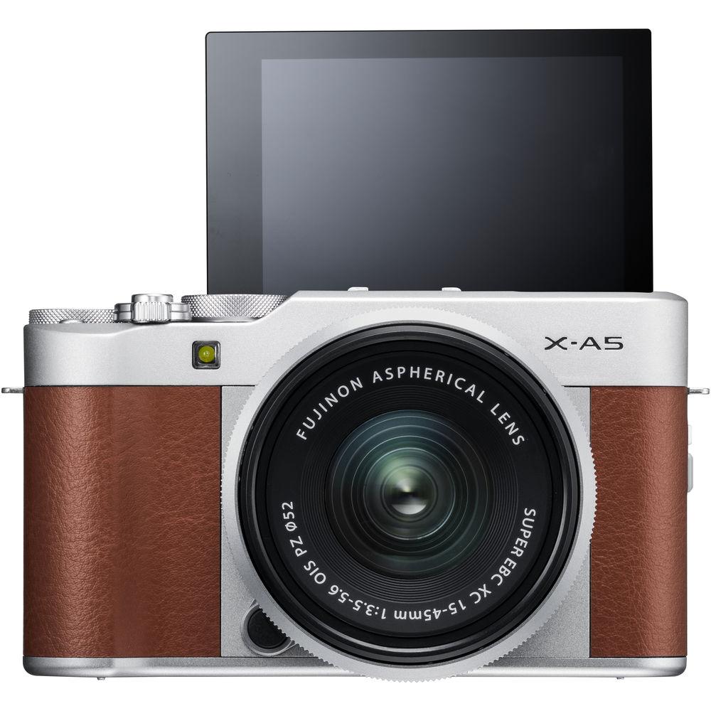 FUJIFILM X-A5 Mirrorless Digital Camera with 15-45mm Lens