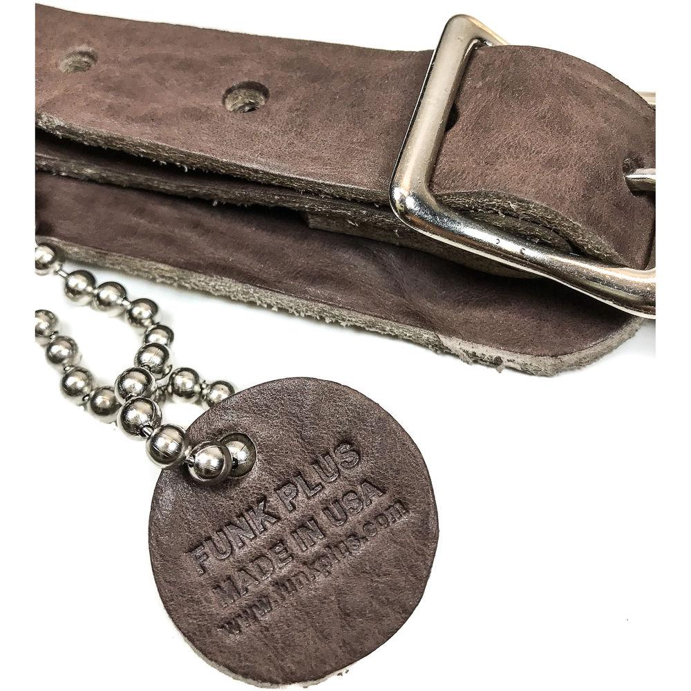 Funk Plus Classy Genuine Premium Leather Guitar Strap with Buckle