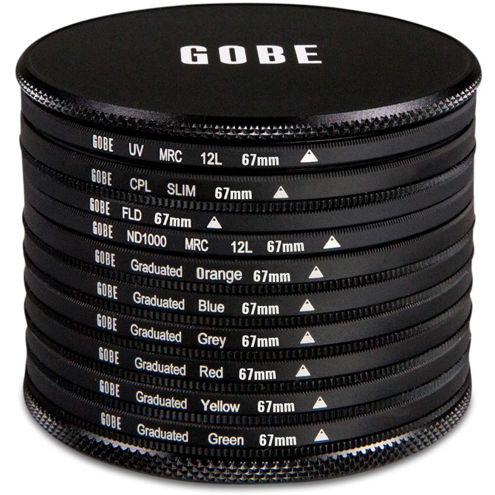 Gobe 67mm The Collection 1Peak 10-Piece Filter Kit