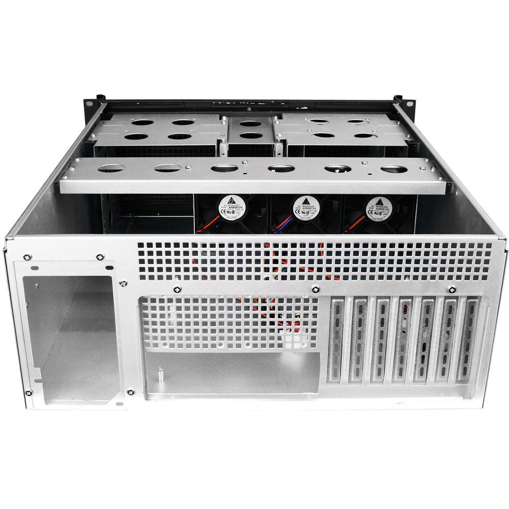 iStarUSA Compact Stylish Trayless Rackmount Chassis for Four 3.5" Hotswap Drives