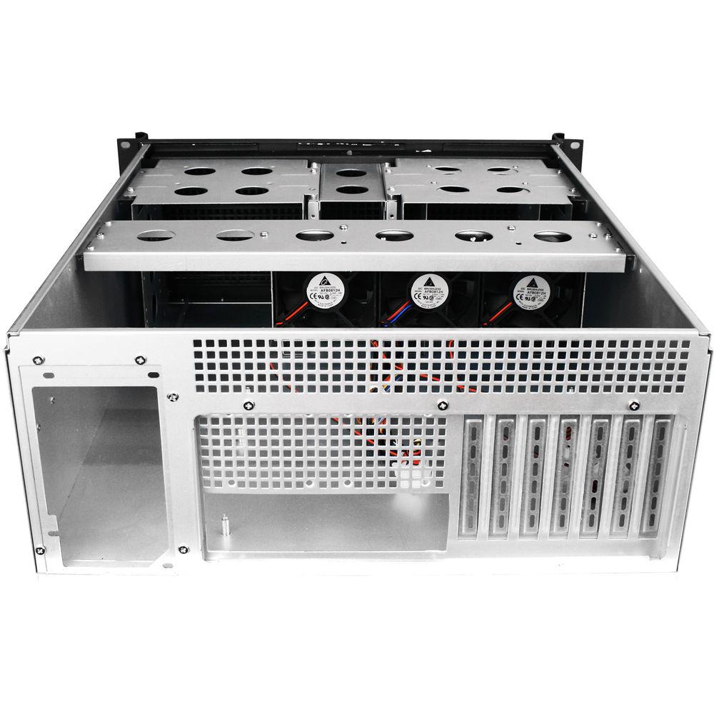 iStarUSA Compact Stylish Trayless Rackmount Chassis for Four 3.5" Hotswap Drives