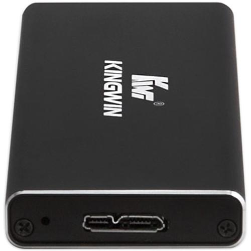 Kingwin SuperSpeed USB 3.1 Gen-1 to NGFF M.2 B-Key SSD External Enclosure Adapter, Kingwin, SuperSpeed, USB, 3.1, Gen-1, to, NGFF, M.2, B-Key, SSD, External, Enclosure, Adapter