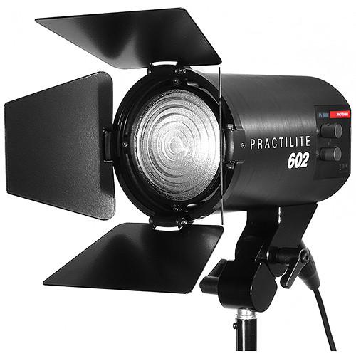 Kinotehnik Practilite 602 LED Bi-Color Fresnel 3-Light Kit with Case