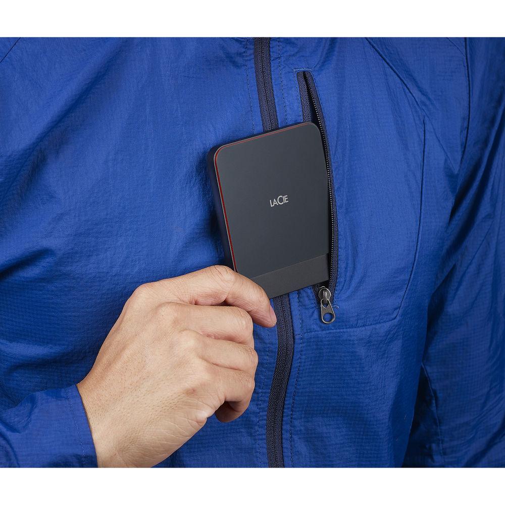 LaCie 500GB Portable USB 3.1 Gen 2 Type-C External SSD