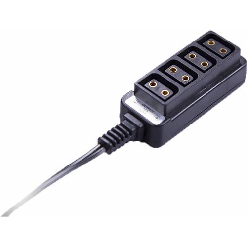 LanParte D-Tap Male to Female 1:4 Cable Splitter Hub