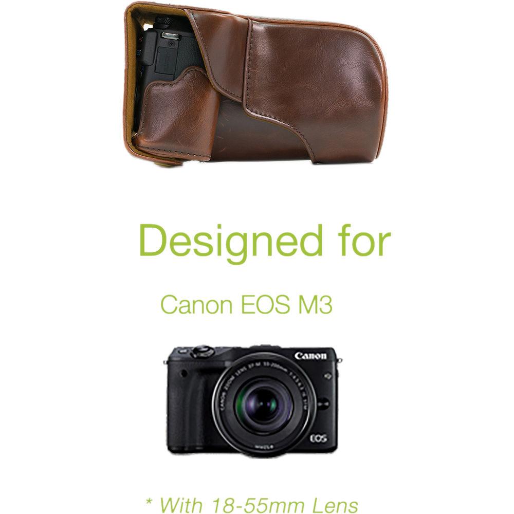 MegaGear Ever Ready Protective Case for Canon EOS M3, 18-55 55-200