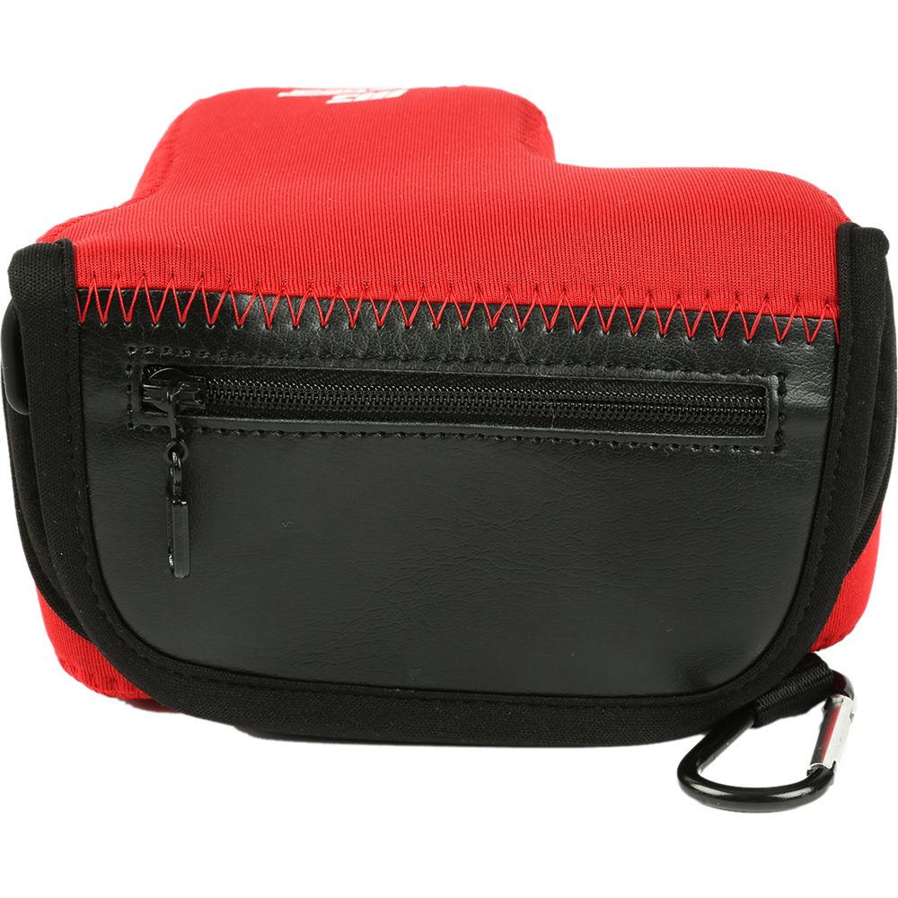 MegaGear MG1013 Ultra Light Neoprene Case with Carabiner for Sony a6500 with 16-70mm