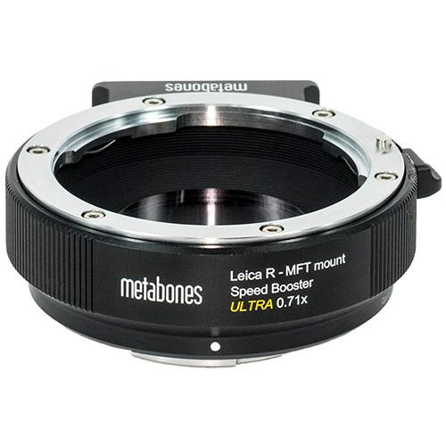 Metabones Speed Booster Ultra 0.71x Adapter for Leica R-Mount Lens to Micro Four Thirds-Mount Camera