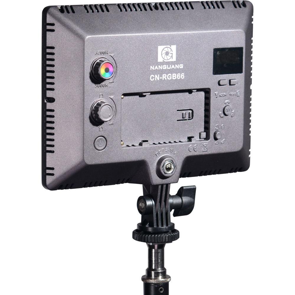 Nanguang RGB66 LED On-Camera Light