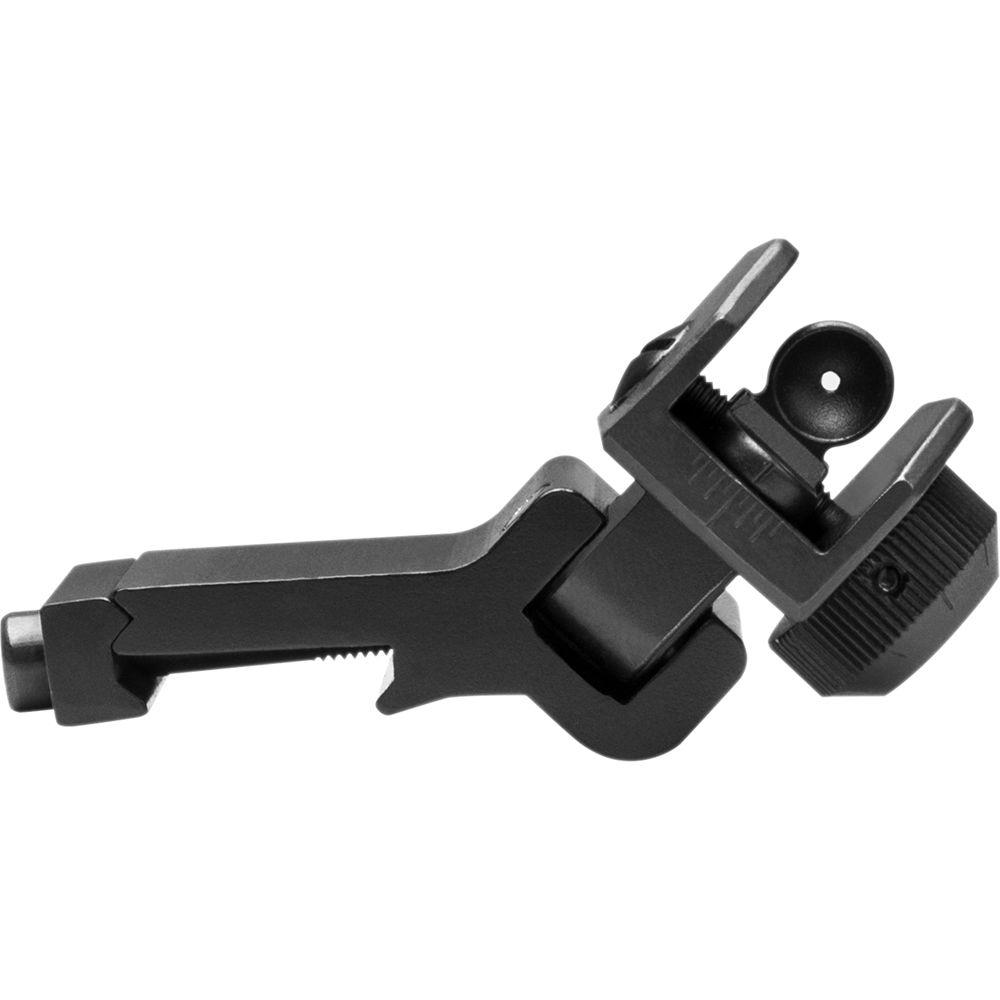 NcSTAR 45-Degree Offset Flip-Up Rear Sight for AR-15
