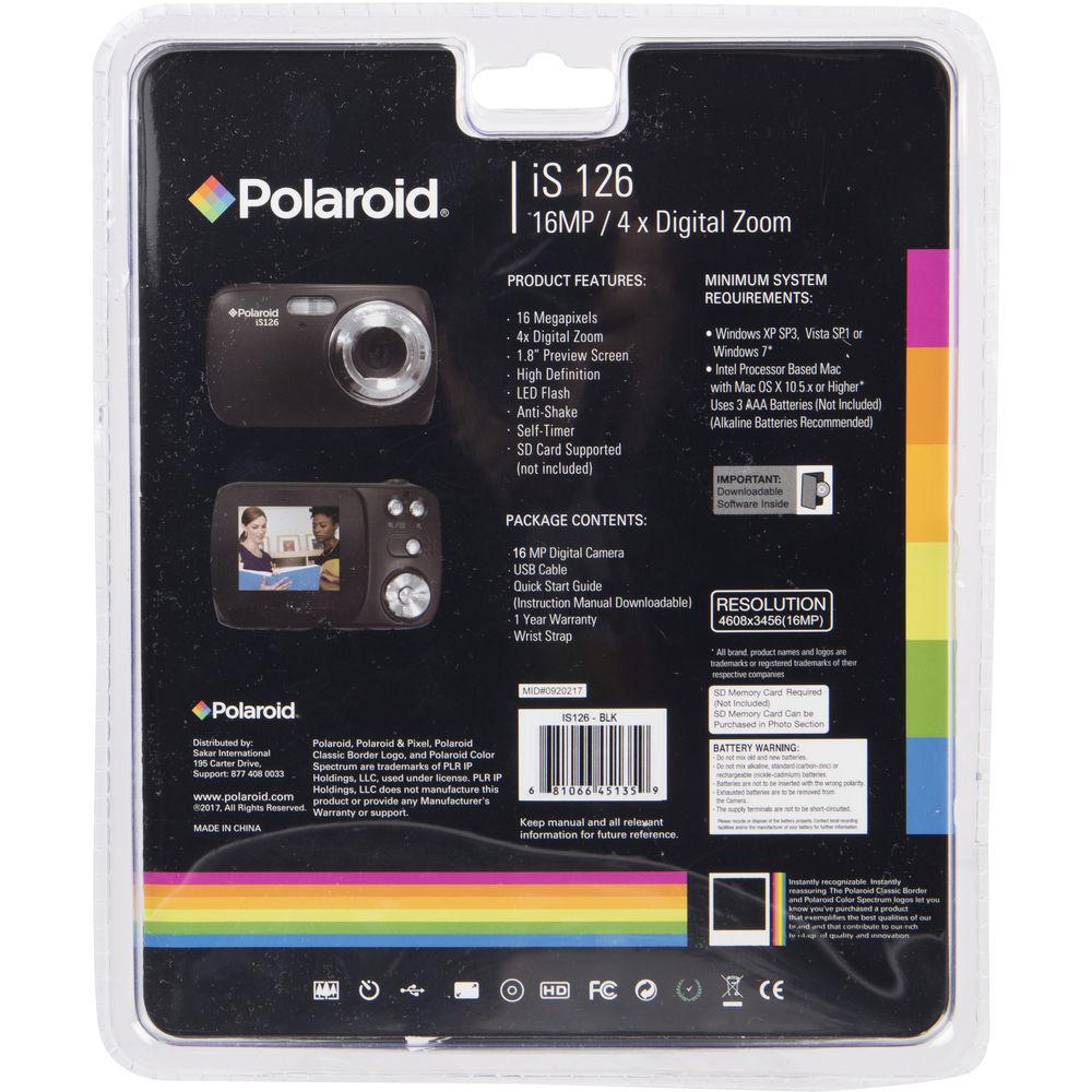 Polaroid iS126 Digital Camera