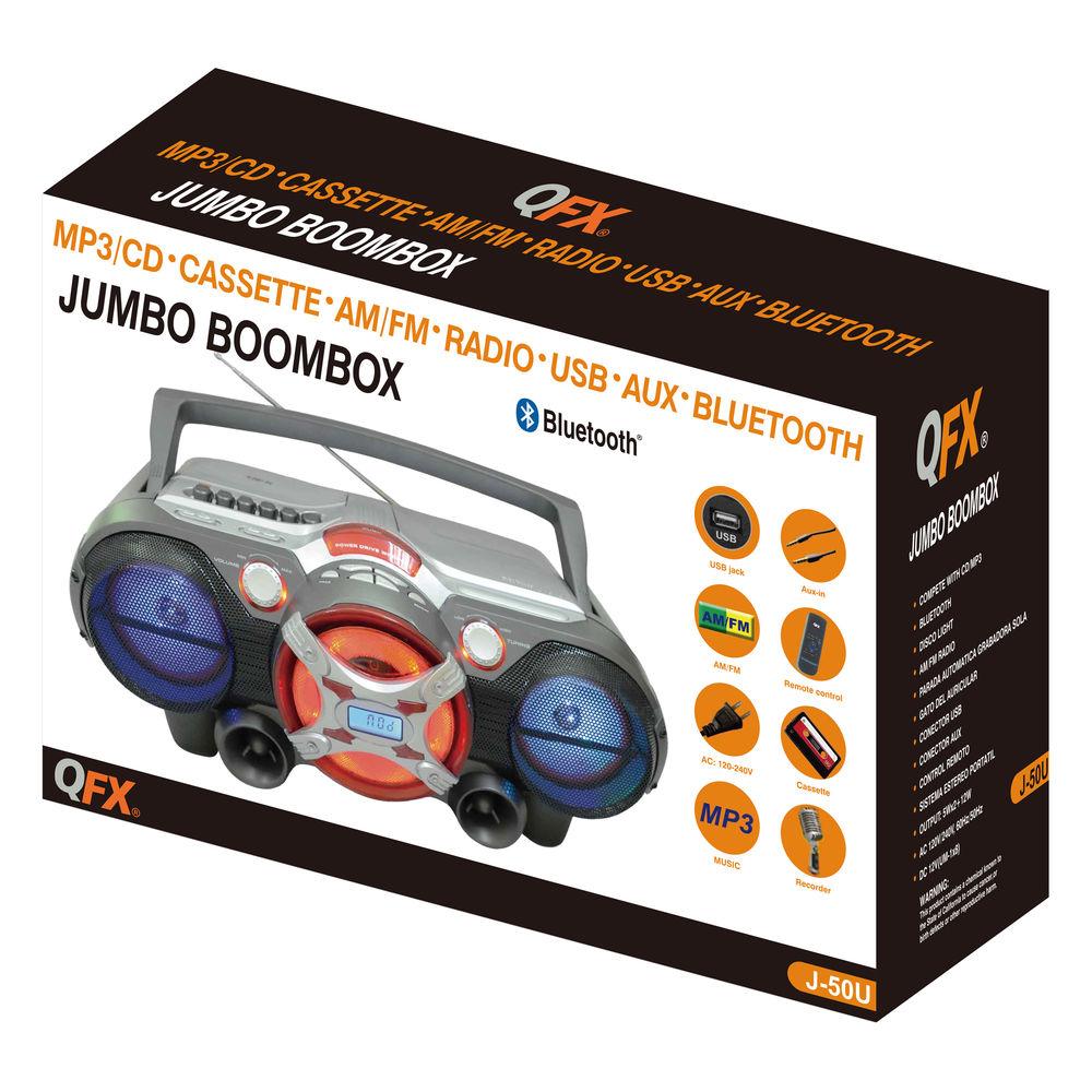 QFX Bluetooth Jumbo Boombox
