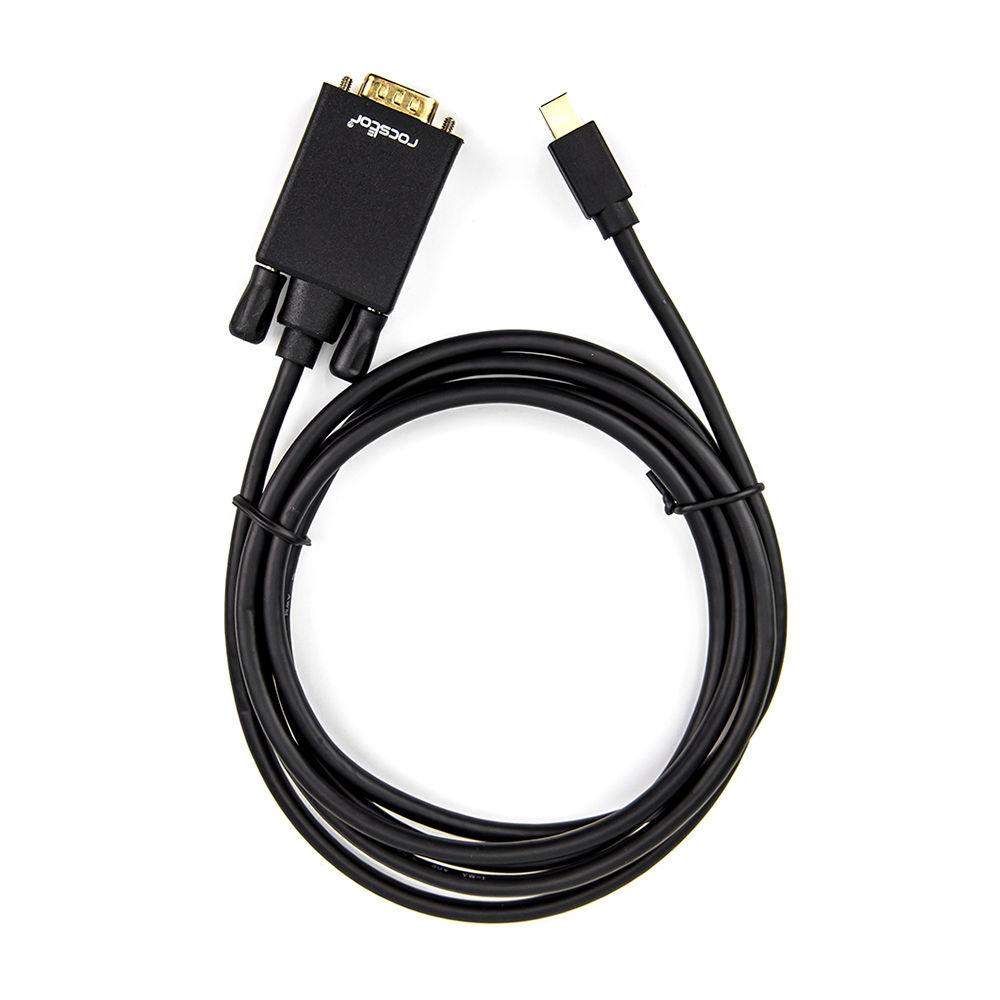 Rocstor Mini DisplayPort Male to VGA Male Adapter Cable, Rocstor, Mini, DisplayPort, Male, to, VGA, Male, Adapter, Cable