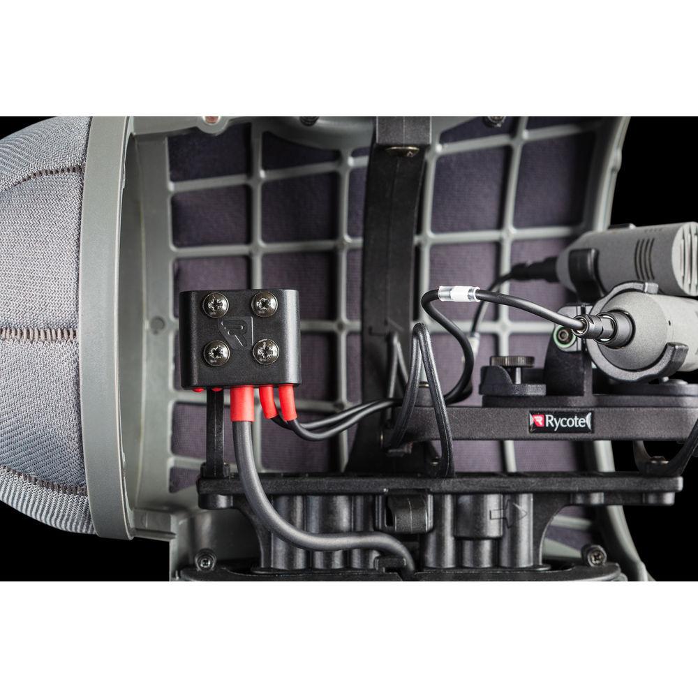 Rycote Stereo Cyclone XY Kit 2 Windshield System for Schoeps CCM X Y Pair