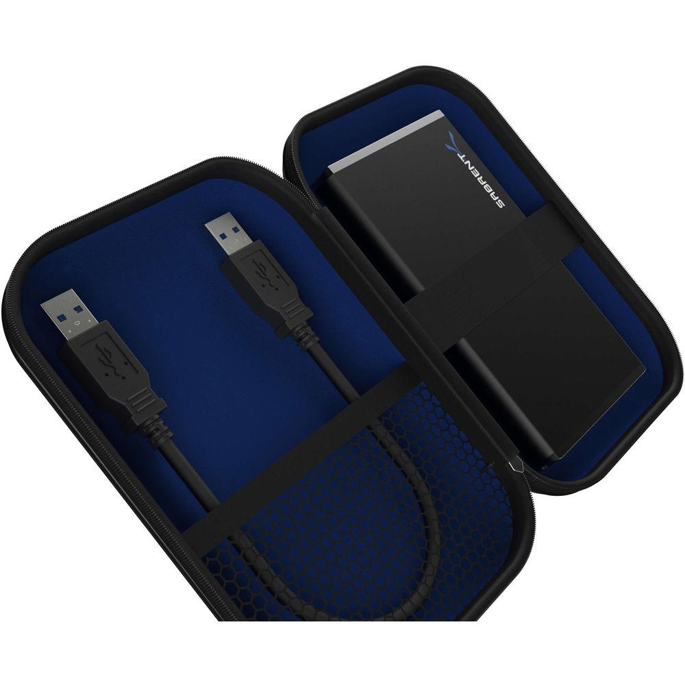 Sabrent EVA Hard Carrying Case Pouch for External 2.5