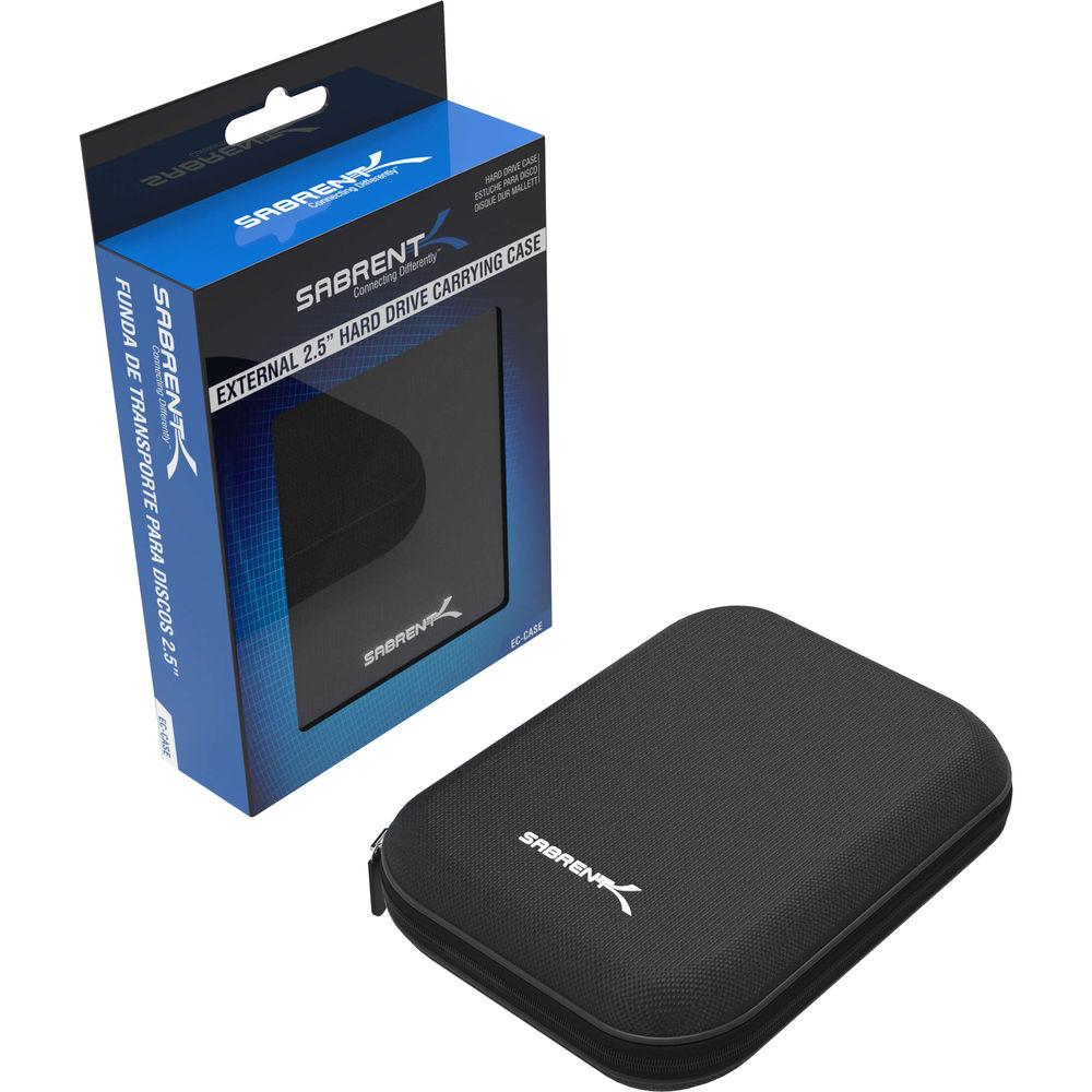 Sabrent EVA Hard Carrying Case Pouch for External 2.5" Hard Drives