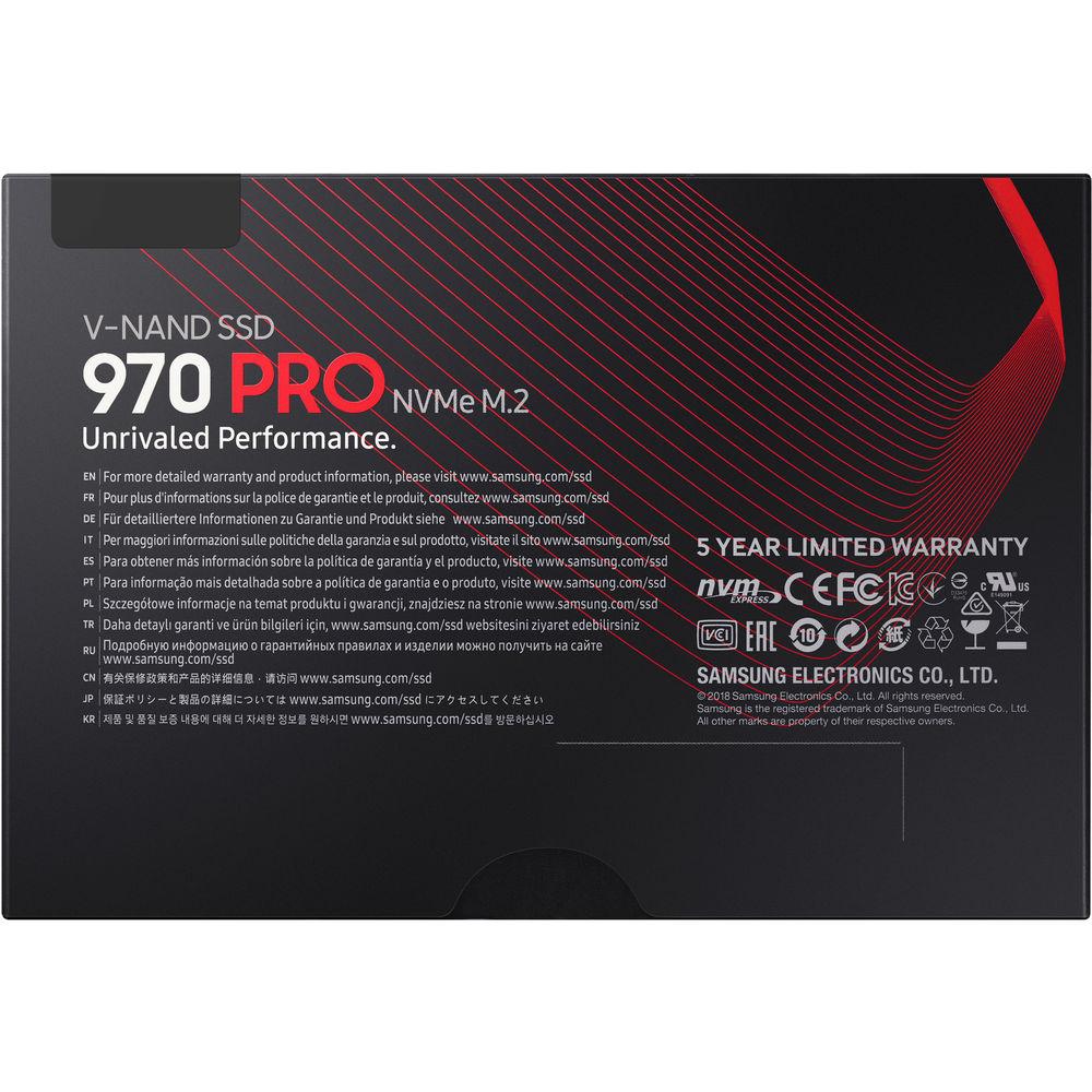 Samsung 1TB 970 PRO NVMe M.2 Internal SSD