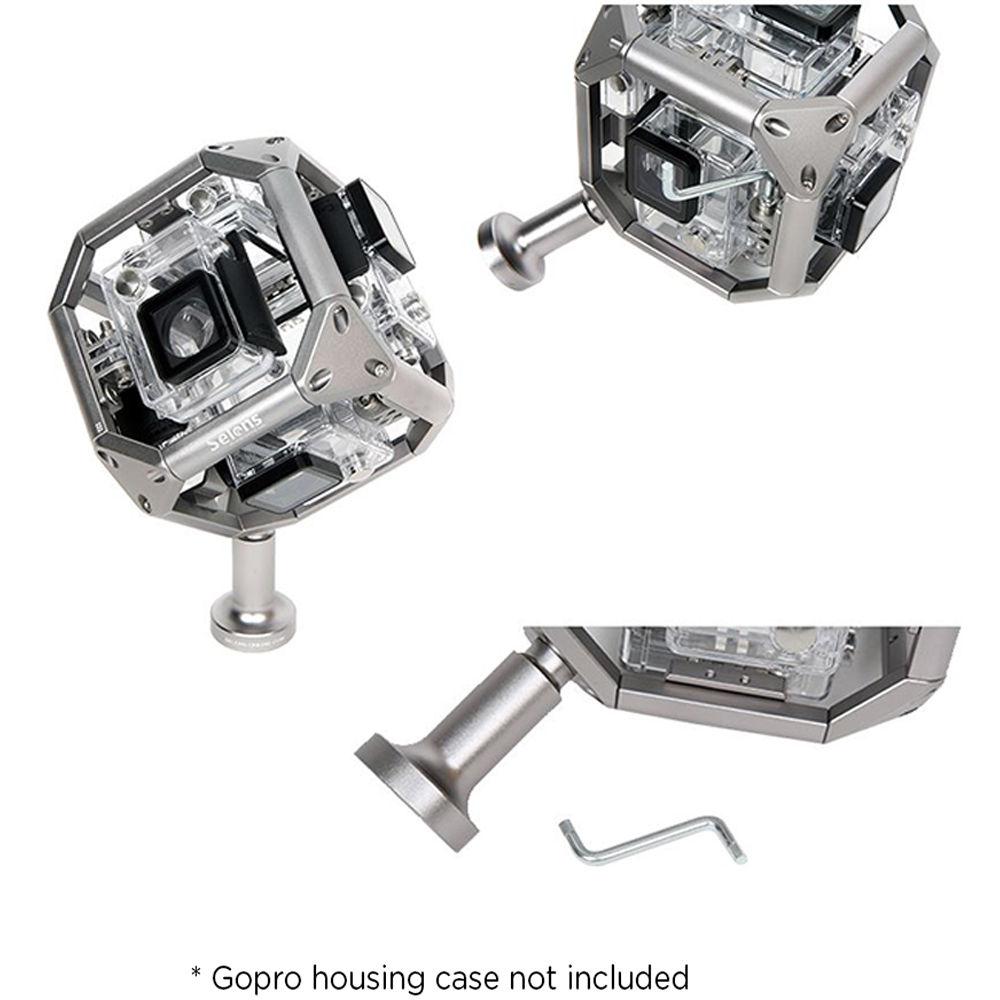 Selens Cube-Type 360 Spherical VR Rig for GoPro HERO4s